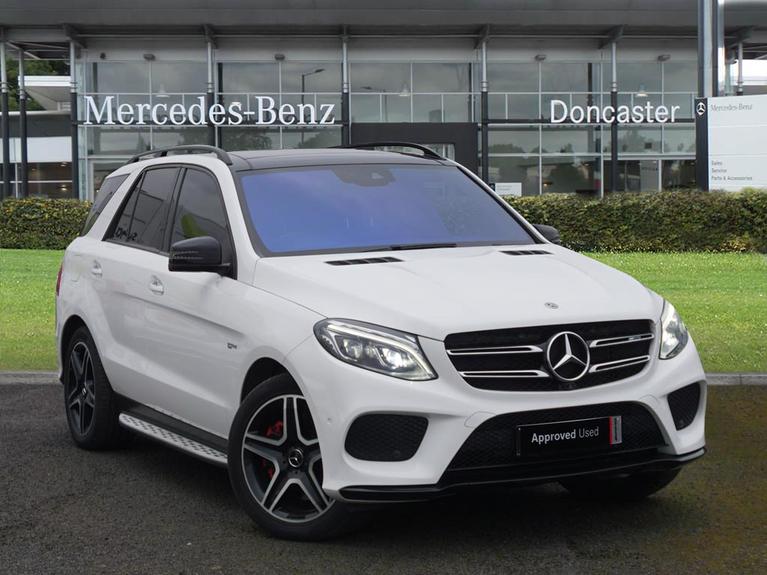 Used 2018 MERCEDES-BENZ Gle 3.0 GLE43 V6 AMG Night Edition SUV 5dr Petrol G-Tronic 4MATIC Euro 6 (s/s) (390 ps) White at JCT600