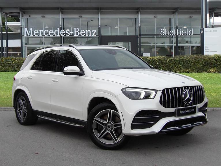 Used 2019 MERCEDES-BENZ Gle 2.9 GLE350d AMG Line SUV 5dr Diesel G-Tronic 4MATIC Euro 6 (s/s) (7 Seat) (272 ps) White at JCT600