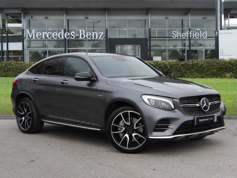 Used 2018 MERCEDES-BENZ Glc 3.0 GLC43 V6 AMG (Premium Plus) Coupe 5dr Petrol G-Tronic+ 4MATIC Euro 6 (s/s) (367 ps) Grey at JCT600