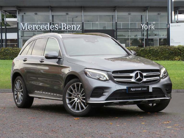 Used 2018 MERCEDES-BENZ Glc 2.1 GLC250d AMG Line (Premium) SUV 5dr Diesel G-Tronic 4MATIC Euro 6 (s/s) (204 ps) Grey at JCT600