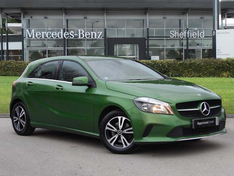 Used 2018 MERCEDES-BENZ A Class 1.6 A180 SE Hatchback 5dr Petrol 7G-DCT Euro 6 (s/s) (122 ps) Green at JCT600