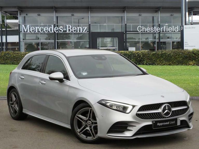 Used 2018 MERCEDES-BENZ A Class 1.3 A200 AMG Line (Premium) Hatchback 5dr Petrol 7G-DCT Euro 6 (s/s) (163 ps) Silver at JCT600