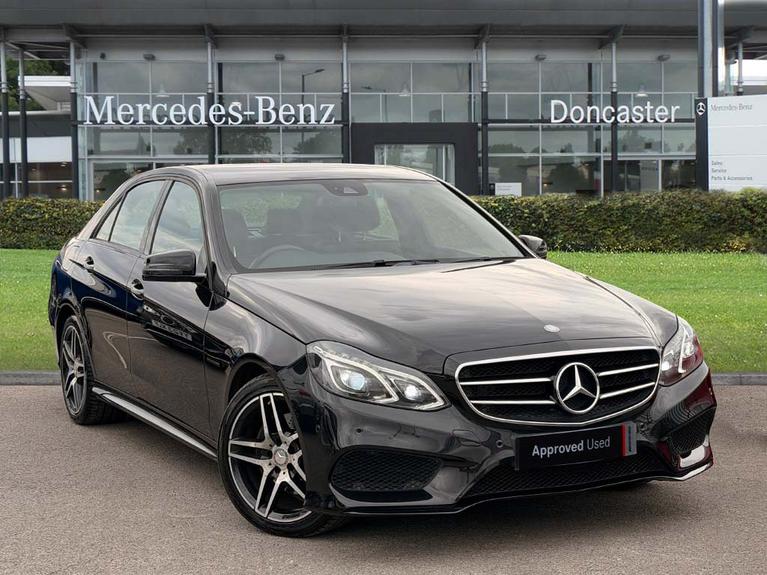 Used 2015 MERCEDES-BENZ E Class 2.1 E220 BlueTEC AMG Night Edition Saloon 4dr Diesel G-Tronic+ Euro 6 (s/s) (177 ps) Black at JCT600
