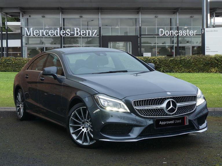 Used 2016 MERCEDES-BENZ Cls 2.1 CLS220d AMG Line Coupe 4dr Diesel G-Tronic+ Euro 6 (s/s) (177 ps) Grey at JCT600