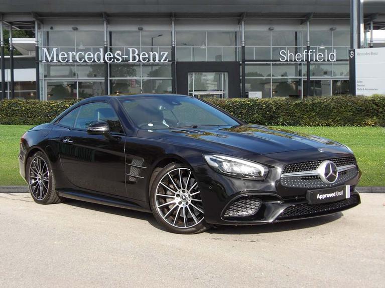 Used 2019 MERCEDES-BENZ S Class 3.0 SL400 V6 AMG Line (Premium) Convertible 2dr Petrol G-Tronic+ Euro 6 (s/s) (367 ps) Black at JCT600