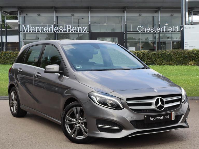 Used 2018 MERCEDES-BENZ B Class 1.6 B180 Exclusive Edition MPV 5dr Petrol 7G-DCT Euro 6 (s/s) (122 ps) Grey at JCT600