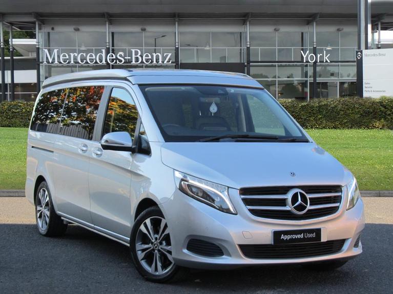 Used 2019 MERCEDES-BENZ V Class 2.2 V220d Sport Marco Polo Camper 4dr Diesel G-Tronic+ Euro 6 (s/s) (163 ps) Silver at JCT600