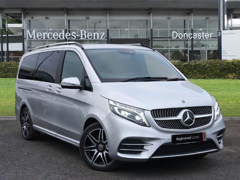 Used 2020 MERCEDES-BENZ V Class 2.0 V220d AMG Line MPV 5dr Diesel G-Tronic+ Euro 6 (s/s) LWB (163 ps) Silver at JCT600