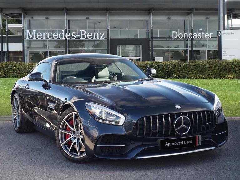 Used 2017 MERCEDES-BENZ AMG GT 4.0 V8 BiTurbo S (Premium) Coupe 2dr Petrol SpdS DCT Euro 6 (s/s) (522 ps) Black at JCT600