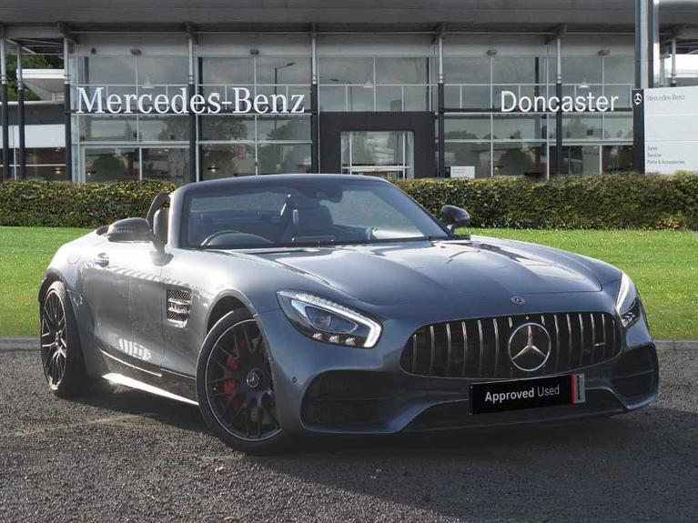 Used 2018 MERCEDES-BENZ AMG GT 4.0 V8 BiTurbo C Roadster 2dr Petrol SpdS DCT Euro 6 (s/s) (557 ps) Grey at JCT600