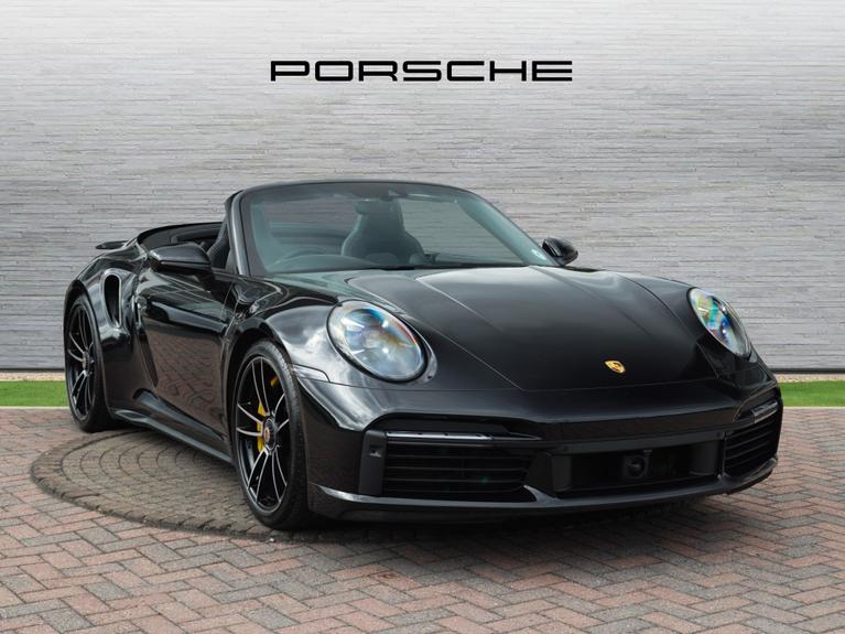 Used 2024 PORSCHE 911 3.7T 992 Turbo S Convertible 2dr Petrol PDK 4WD Euro 6 (s/s) (650 ps) Black at JCT600