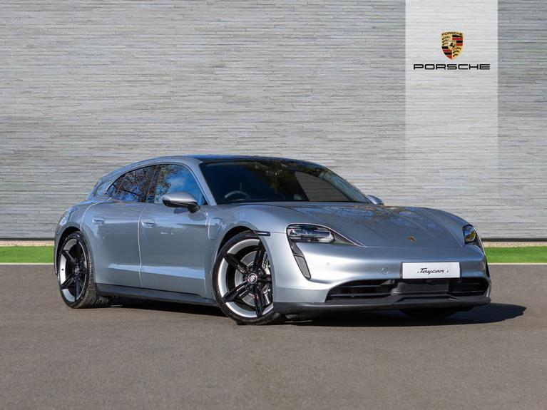 Used 2024 PORSCHE Taycan 420kW 4S 93kWh 5dr Auto Silver at JCT600