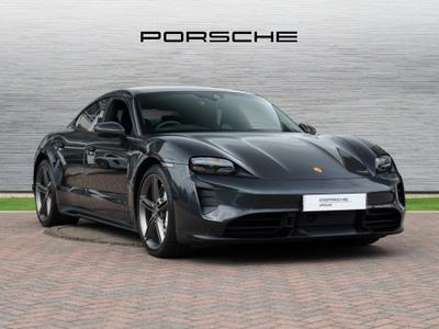 2023 PORSCHE Taycan Performance Plus 93.4kWh Turbo Saloon 4dr Electric Auto 4WD (11kW Charger) (680 ps) at JCT600