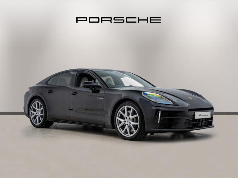 Used ~ PORSCHE Panamera Panamera 4 E-Hybrid Jet Black Metallic at JCT600