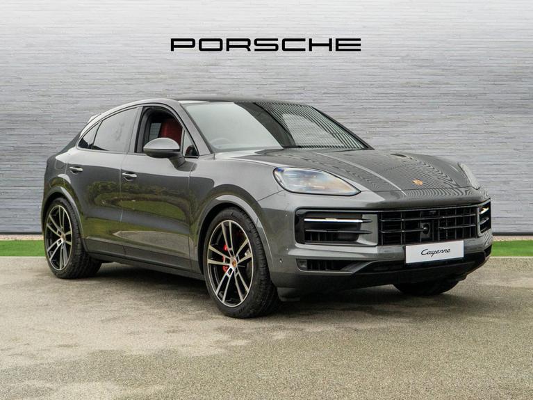 Used ~ PORSCHE Cayenne Cayenne S Coupé Quarzite Grey Metallic at JCT600
