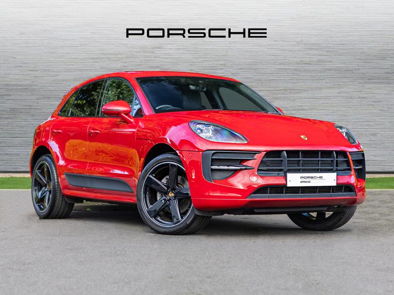 Used 2019 PORSCHE Macan 2.0T SUV 5dr Petrol PDK 4WD Euro 6 (s/s) (245 ps) Red at JCT600