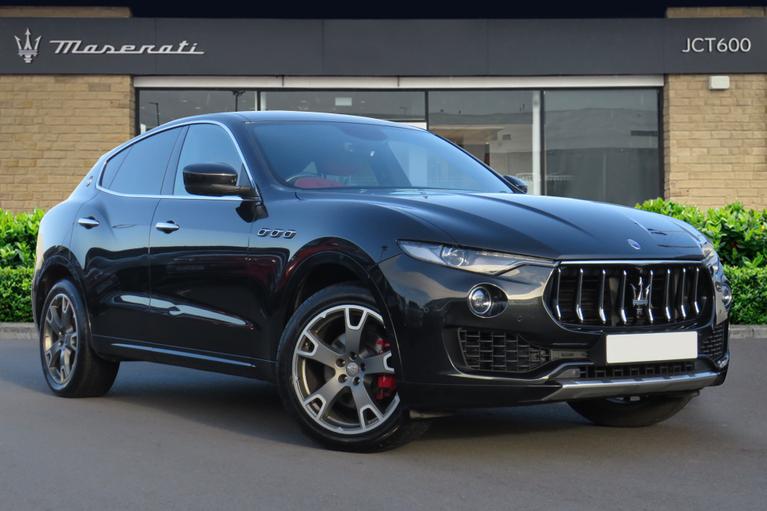 Used 2017 MASERATI Levante 3.0D V6 SUV 5dr Diesel ZF 4WD Euro 6 (s/s) (275 ps) Black at JCT600