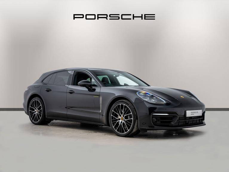 Used 2023 PORSCHE Panamera 2.9 V6 E-Hybrid 17.9kWh 4 Platinum Edition Sport Turismo 5dr Petrol Plug-in Hybrid PDK 4WD Euro 6 (s/s) (462 ps) Black at JCT600