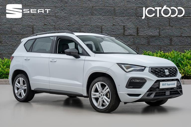 Used 2024 SEAT Ateca 1.5 TSI EVO FR SUV 5dr Petrol Manual Euro 6 (s/s) (150 ps) White at JCT600