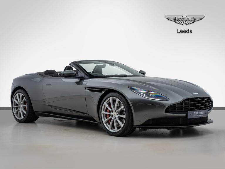 Used 2019 ASTON MARTIN DB11 4.0 V8 Volante 2dr Petrol Auto Euro 6 (s/s) (510 ps) Silver at JCT600