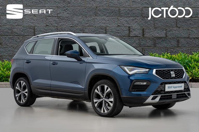 Used 2022 SEAT Ateca 1.5 TSI EVO SE Technology SUV 5dr Petrol Manual Euro 6 (s/s) (150 ps) Blue at JCT600