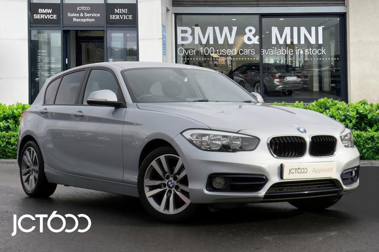 Used 2017 BMW 1 Series 118i Sport Petrol Glacier Silver at JCT600