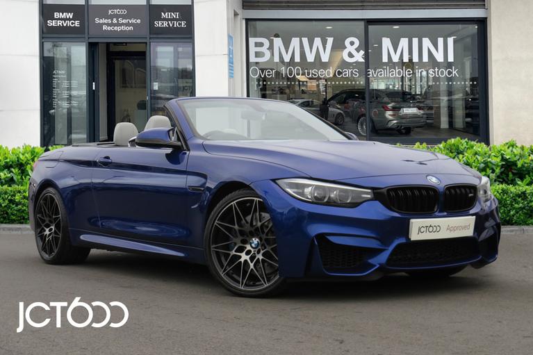 Used 2020 BMW M4 BiTurbo GPF Competition Convertible San Marino Blue at JCT600