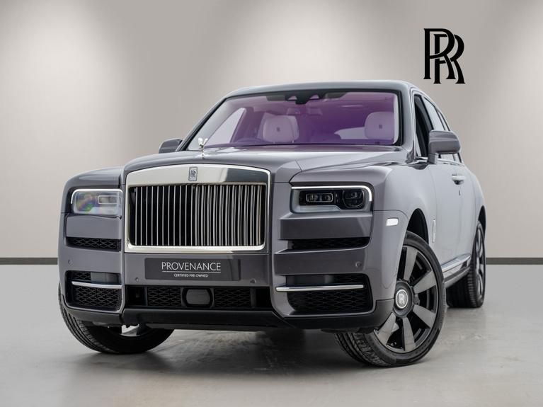 Used 2022 ROLLS-ROYCE Cullinan 6.75 V12 SUV 5dr Petrol Auto 4WD Euro 6 (563 bhp) Anthracite Grey at JCT600