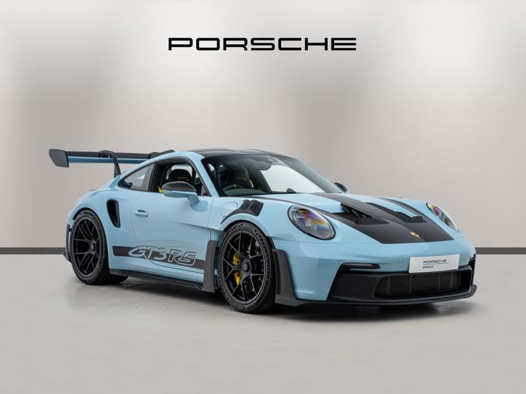 Used 2023 PORSCHE 911 4.0 992 GT3 RS Coupe 2dr Petrol PDK Euro 6 (s/s) (525 ps) Messian Blue at JCT600