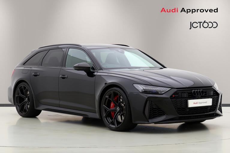 Used 2023 AUDI RS6 RS 6 Avant performance Carbon Vorsprung 630 PS tiptronic Mythos black, metallic at JCT600