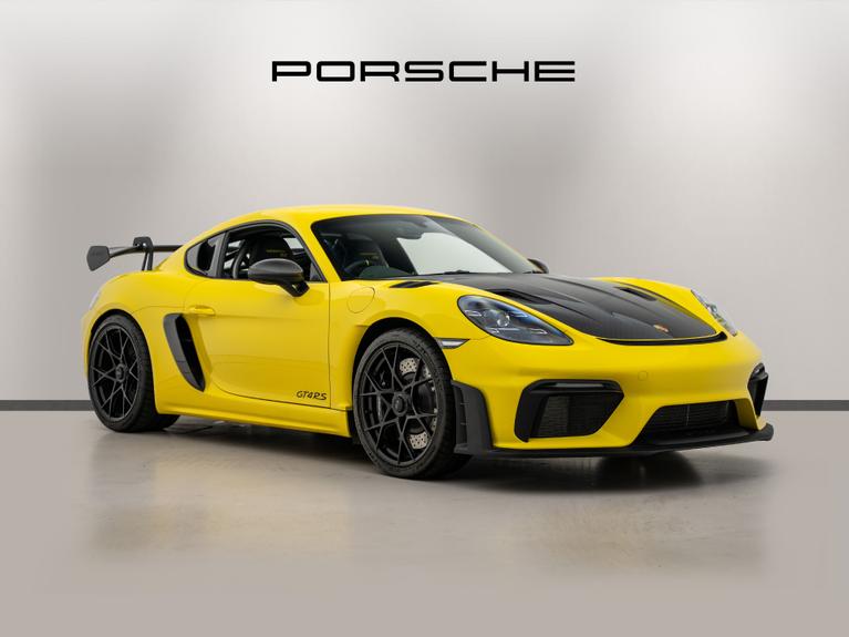 Used 2023 PORSCHE 718 Cayman 4.0 GT4 RS Coupe 2dr Petrol PDK Euro 6 (s/s) (500 ps) Racing Yellow at JCT600