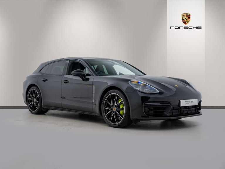 Used 2023 PORSCHE Panamera 2.9 V6 E-Hybrid 17.9kWh 4 Platinum Edition Sport Turismo 5dr Petrol Plug-in Hybrid PDK 4WD Euro 6 (s/s) (462 ps) Black at JCT600