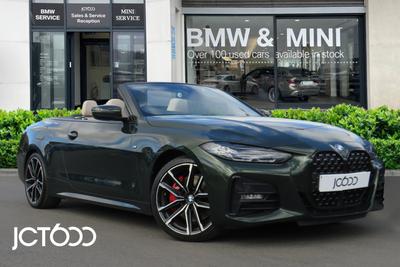 2021 BMW 4 Series 420i M Sport Convertible Auto at JCT600