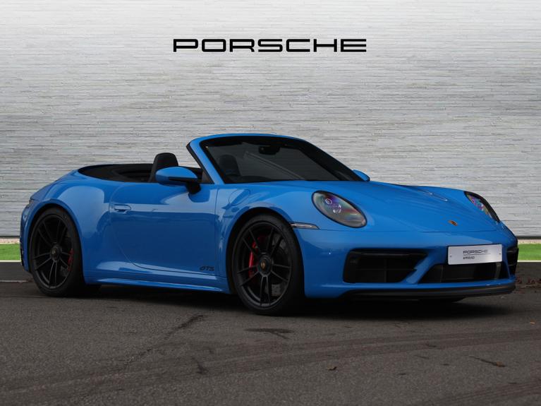 Used 2023 PORSCHE 911 3.0T 992 Carrera GTS Convertible 2dr Petrol PDK Euro 6 (s/s) (480 ps) Blue at JCT600