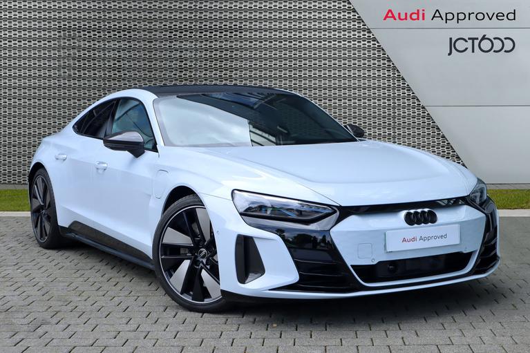 Used 2024 AUDI Rs E-Tron Gt 93.4kWh Carbon Black Saloon 4dr Electric Auto quattro (598 ps) Grey at JCT600