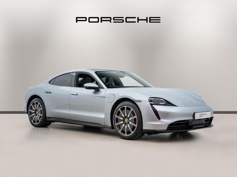 Used 2020 PORSCHE Taycan Performance Plus 93.4kWh 4S Saloon 4dr Electric Auto 4WD (571 ps) Silver at JCT600