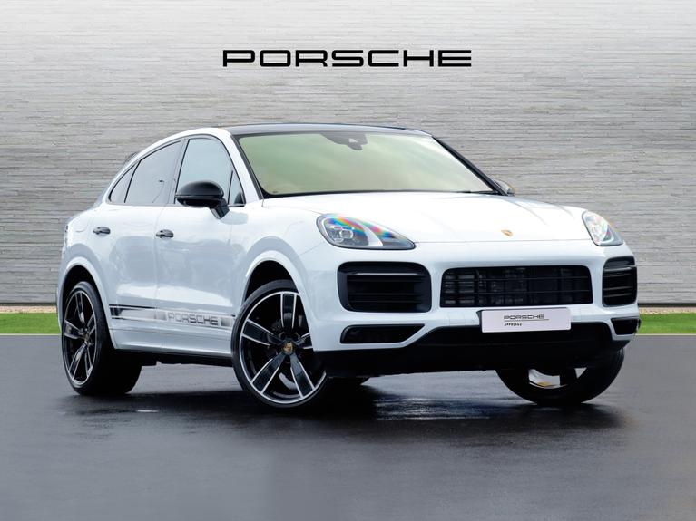 Used 2022 PORSCHE Cayenne Platinum Edition 5dr Tiptronic S White at JCT600