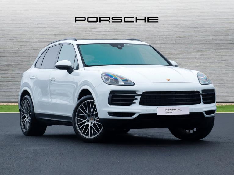 Used 2022 PORSCHE Cayenne Platinum Edition 5dr Tiptronic S White at JCT600