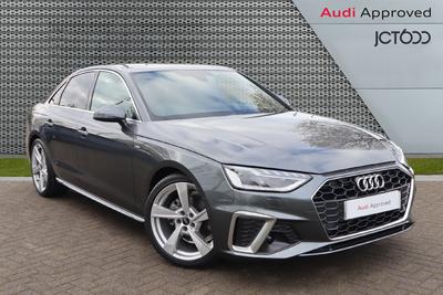 2024 Audi A4 2.0 TFSI 35 S line Saloon 4dr Petrol S Tronic Euro 6 (s/s) (150 ps) at JCT600