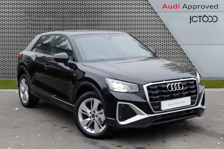 Used 2024 AUDI Q2 S Line 35TFSI 150PS Mythos Black at JCT600