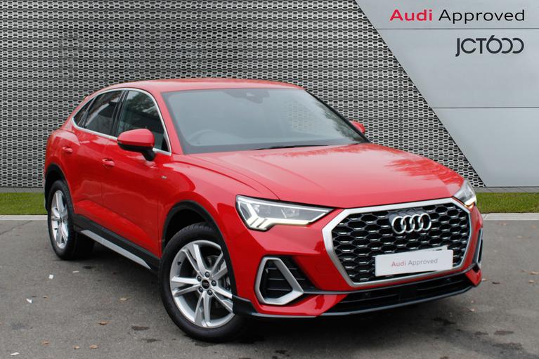 Used 2024 Audi Q3 Sportback S Line 35TFSI 150PS S Tronic Progressive Red at JCT600