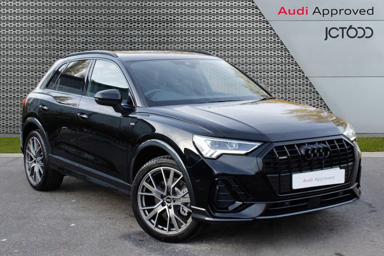 Used 2024 Audi Q3 Black Edition 40TFSI quattro 190PS S Tronic Mythos Black at JCT600