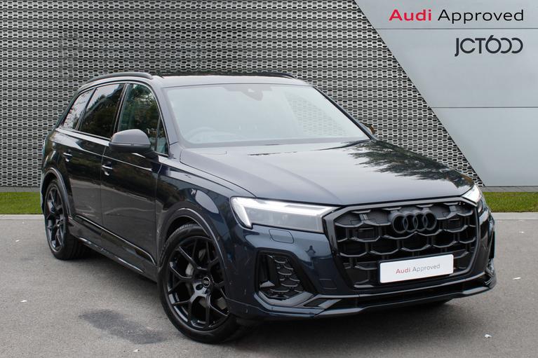 Used 2024 Audi Q7 Black Edition 45TDI quattro 231PS Tiptronic Waitomo Blue at JCT600