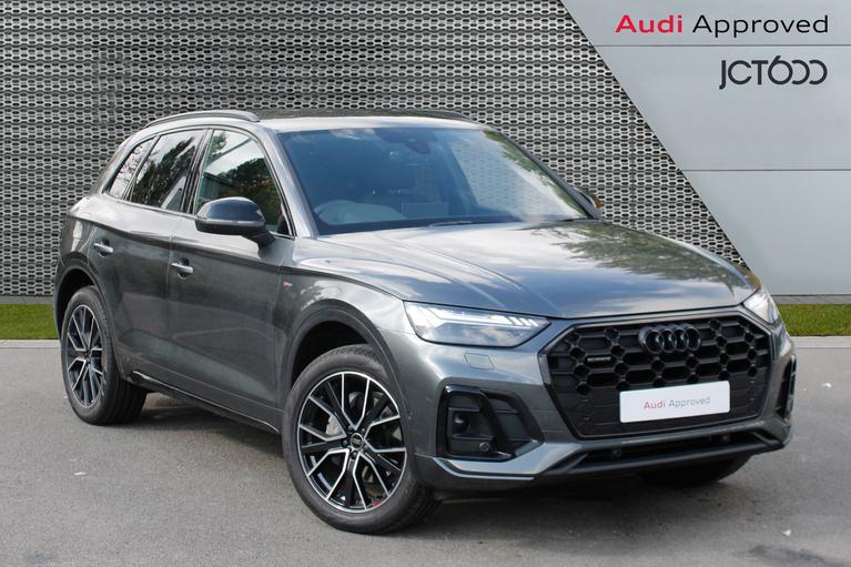 Used 2024 AUDI Q5 Black Edition 40TDI quattro 204PS S Tronic Daytona Grey at JCT600