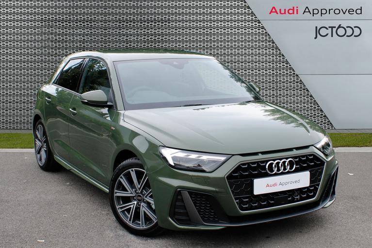 Used 2024 AUDI A1 Sportback S Line 30TFSI 110PS S Tronic District Green at JCT600