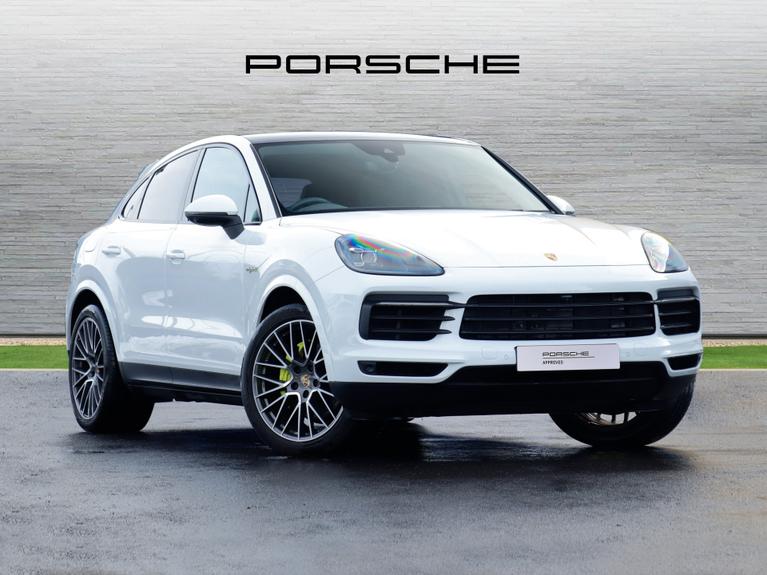 Used 2021 PORSCHE Cayenne E-Hybrid 5dr Tiptronic S White at JCT600