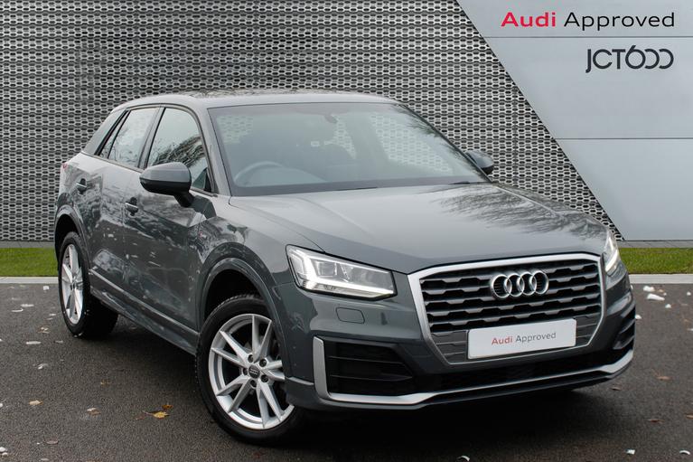 Used 2020 AUDI Q2 1.5 TFSI CoD 35 S line SUV 5dr Petrol Manual Euro 6 (s/s) (150 ps) Grey at JCT600