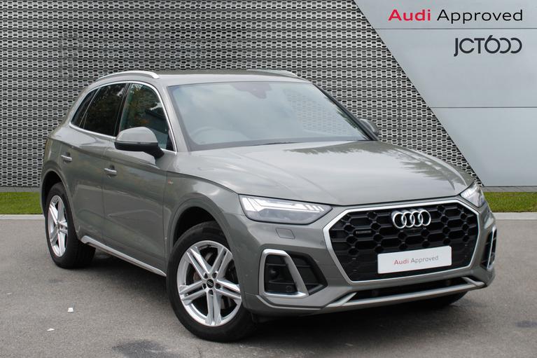 Used 2022 AUDI Q5 S Line 45TFSI quattro 265PS S Tronic Chronos Grey at JCT600