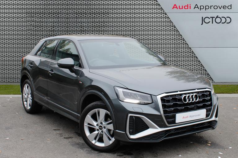 Used 2022 AUDI Q2 S Line 35TFSI 150PS Daytona Grey at JCT600