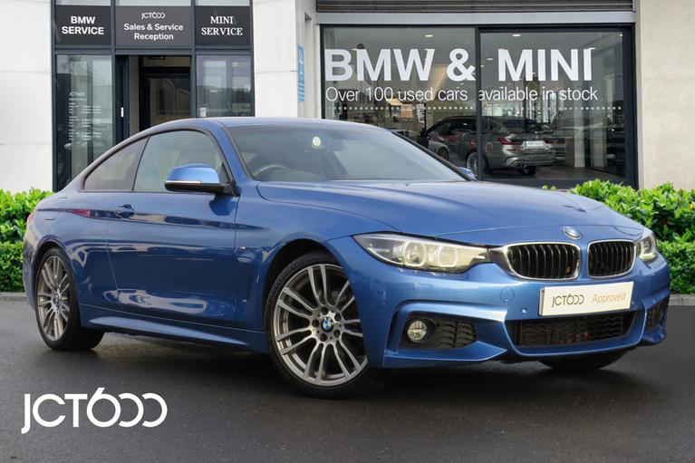 Used 2018 BMW 4 Series 420i M Sport Estoril Blue at JCT600